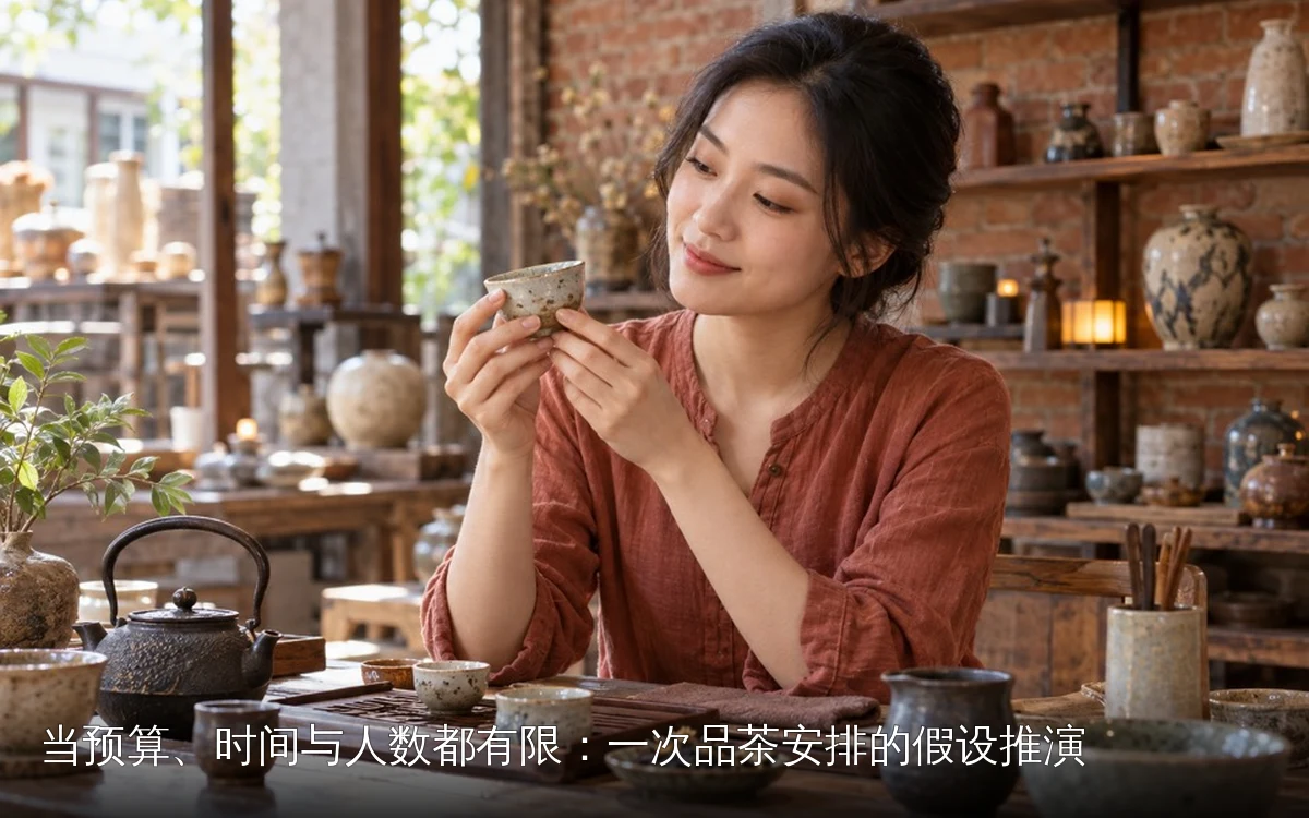 当预算、时间与人数都有限:一次品茶安排的假设推演